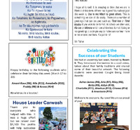 Newsletter #8 - Wednesday 19 March 2025