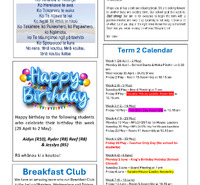 Newsletter #12 - Wednesday 1 May 2025