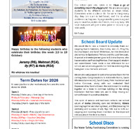Newsletter #32 - Wednesday 15 October 2025