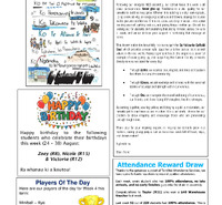 Newsletter #26 - Wednesday 5 August 2026
