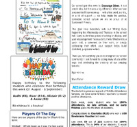 Newsletter #27 - Wednesday 2 September 2026