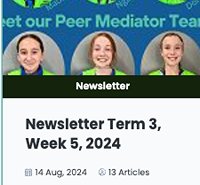 Newsletter Term 3 Week 5 2024