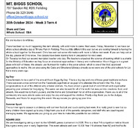Mount Biggs School - 1 November 2024
