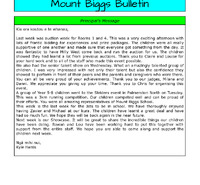 Mount Biggs School - 26 November 2024