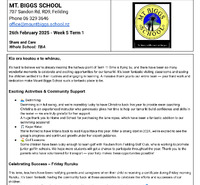 Mount Biggs School - 28 February 2025
