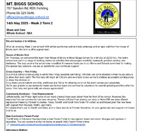 Mount Biggs School - 14 May 2025