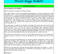 Mount Biggs School  - June 19 2025