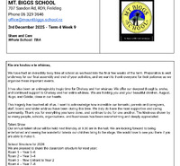 Mount Biggs School - 5 December 2025