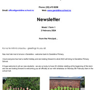 Geraldine Primary School - 3 February 2024