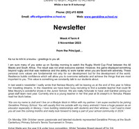 Geraldine Primary School - 4 November 2023