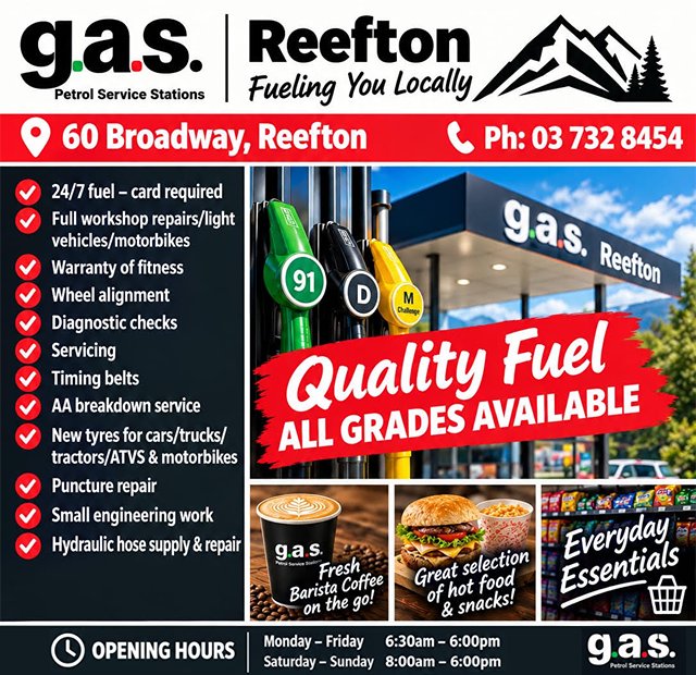 GAS Reefton