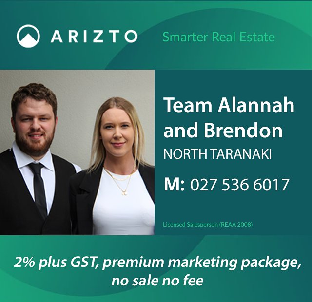 Team Alannah and Brendon - Arizto Taranaki